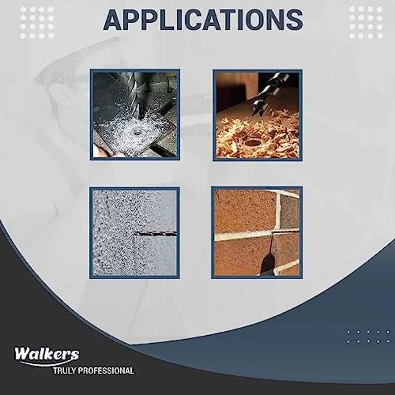 Walkers 750W Forward Reverse Rotation Hammer Impact Drill WKCB333 with 3 Bits 8 Pcs Double Open End Wrench image-4