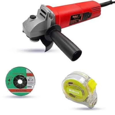 Walkers 800W 4 inch Angle Grinder WKCB460 with Grinding Wheel Measuring Tape image-4