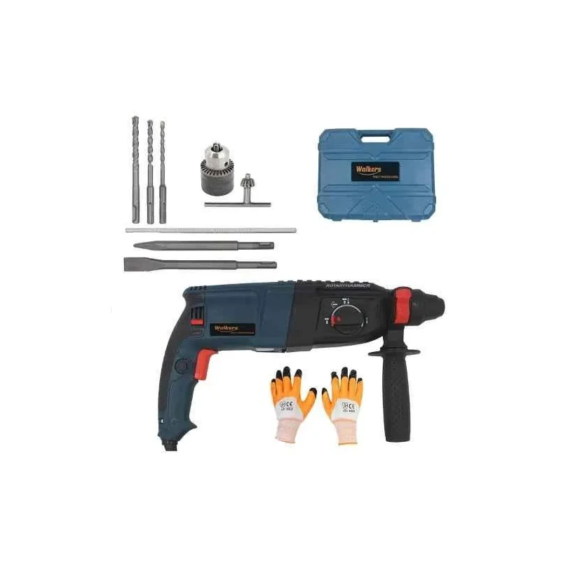 Walkers 1200W 26mm Impact Drill Machine WKCB202 with 5 Pcs Bits 13mm Chuck SDS Adaptor image-4