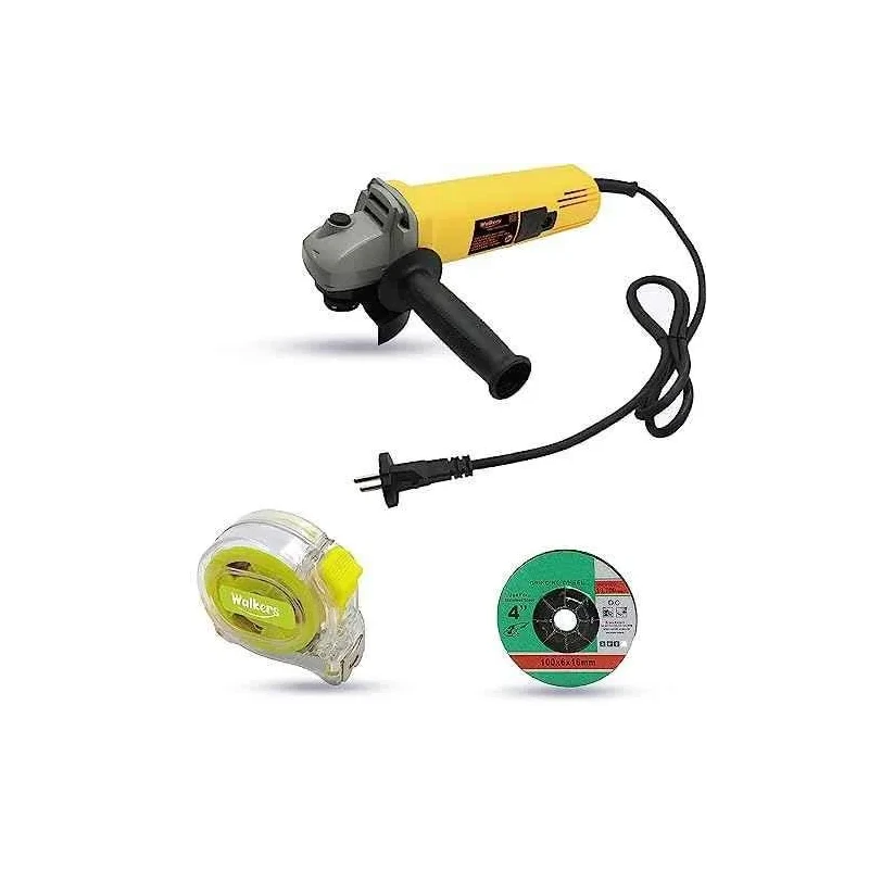 Walkers 800W 4 inch Angle Grinder WKCB450 with Grinding Wheel Measuring Tape image-3