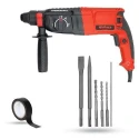 Walkers 1200W Forward Reverse Rotation Hammer Impact Drill WKCB382 with 5 Pcs SDS Plus Bit Electrical Tape image-2