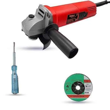 Walkers 800W 4 inch Angle Grinder WKCB466 with Grinding Wheel Line Tester image-5