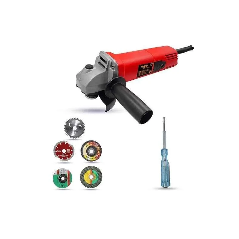 Walkers 800W 4 inch Angle Grinder WKCB486 with 5 Pcs Wheel Line Tester image-2