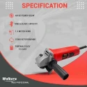 Walkers 800W 4 inch Angle Grinder WKCB486 with 5 Pcs Wheel Line Tester image-3