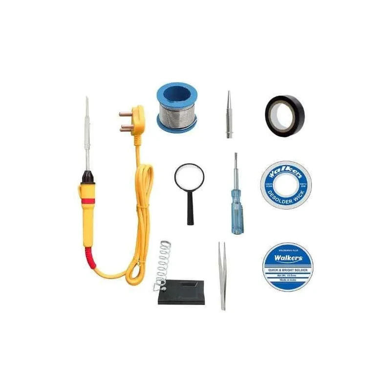 Walkers 10 Pcs 25W Soldering Iron Kit WKCB041 image-1
