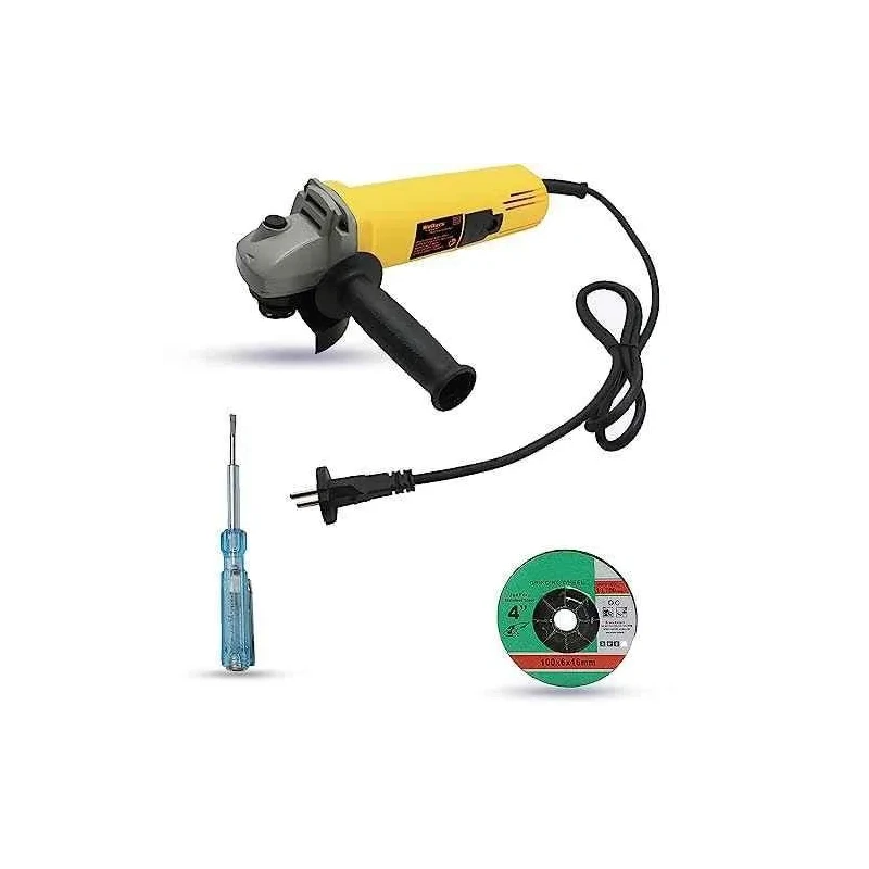 Walkers 800W 4 inch Angle Grinder WKCB456 with Grinding Wheel Line Tester image-5