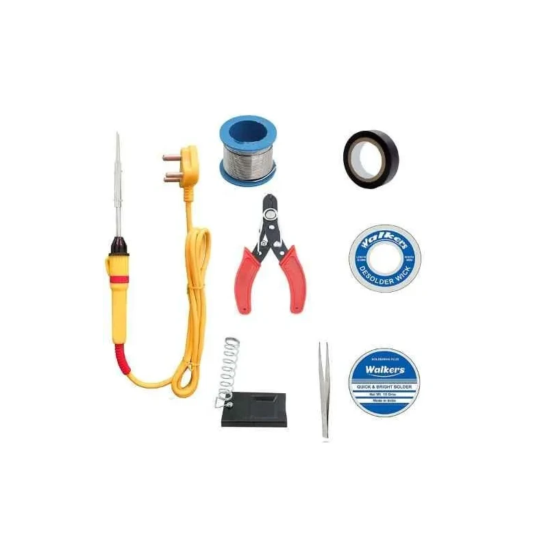Walkers 8 Pcs 25W Soldering Iron Equipment Tool Kit WKCB042 image-4