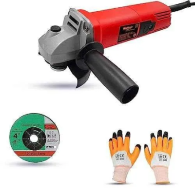 Walkers 800W 4 inch Angle Grinder WKCB459 with Grinding Wheel Gloves image-4