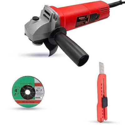 Walkers 800W 4 inch Angle Grinder WKCB468 with Grinding Wheel Utility Knife image-4