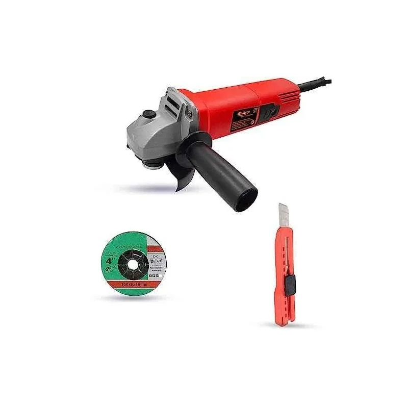 Walkers 800W 4 inch Angle Grinder WKCB468 with Grinding Wheel Utility Knife image-4