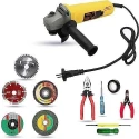 Walkers 800W 4 inch Angle Grinder WKCB411 with 5 Pcs Wheel 5 Pcs Hand Tool Kit image-1