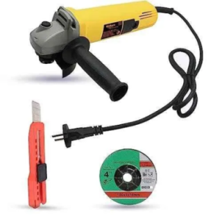 Walkers 800W 4 inch Angle Grinder WKCB458 with Grinding Wheel Utility Knife image-3