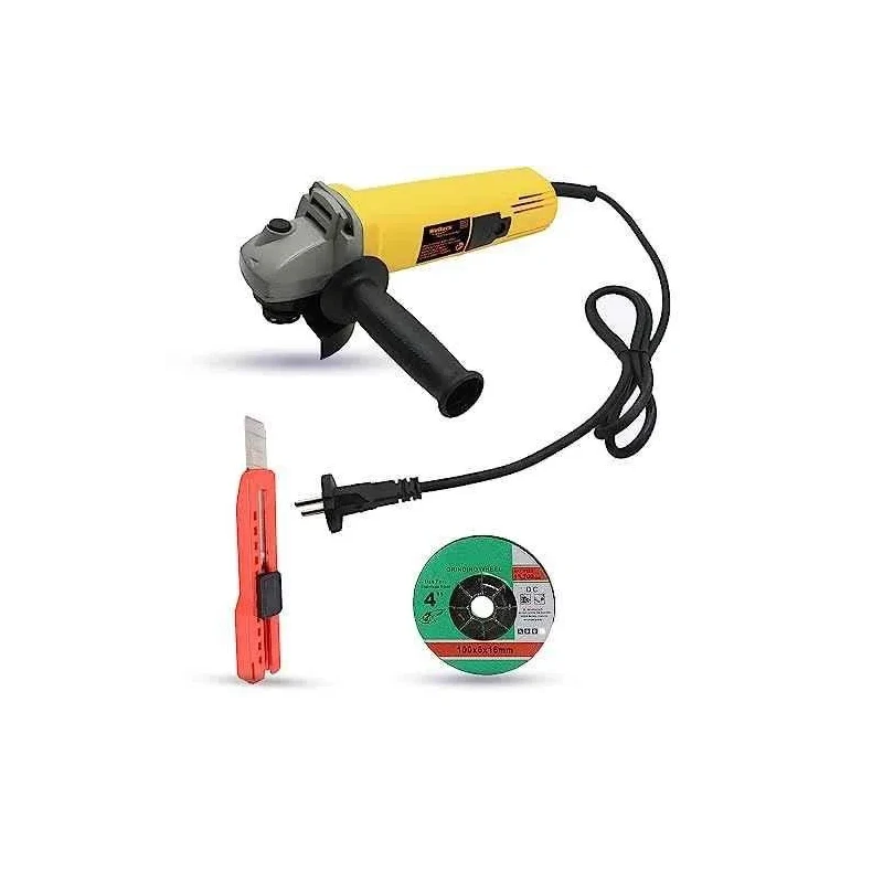 Walkers 800W 4 inch Angle Grinder WKCB458 with Grinding Wheel Utility Knife image-3