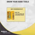 Walkers 9 Pcs DIY Hand Tools Kit WKCB081 image-5