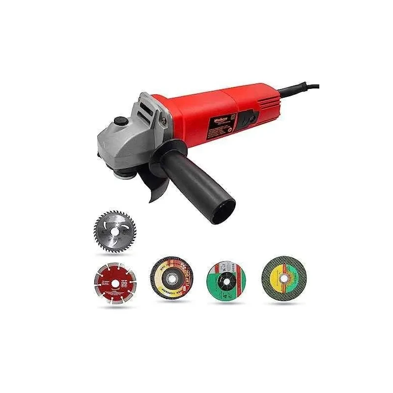 Walkers 800W 4 inch Angle Grinder WKCB406 with 5 Pcs Wheel image-4