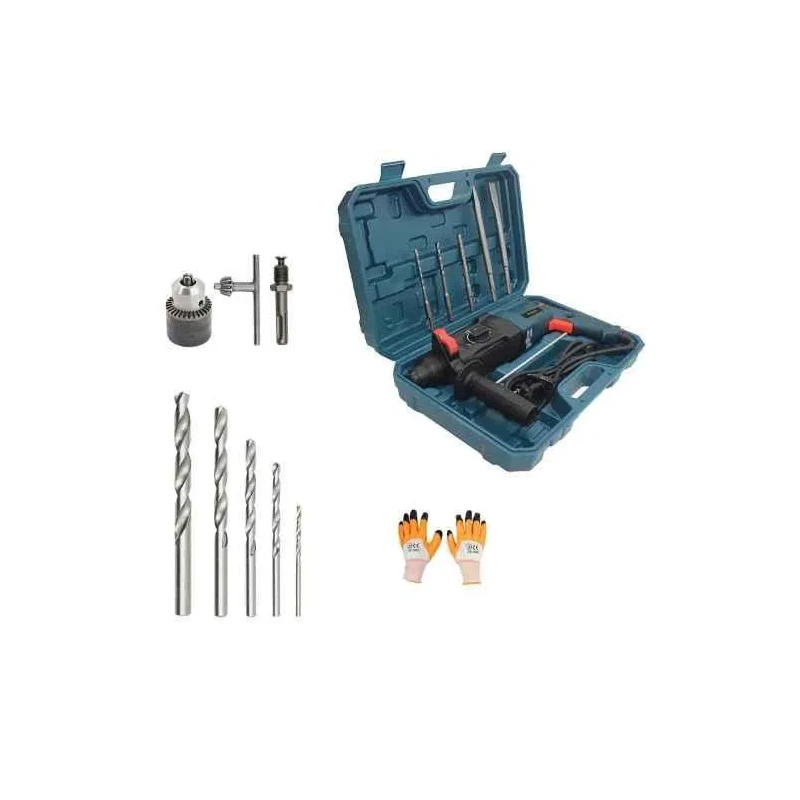Walkers 1200W Impact Drill Machine WKCB128 with 5 Pcs Bits 13mm Chuck SDS Adaptor image-2