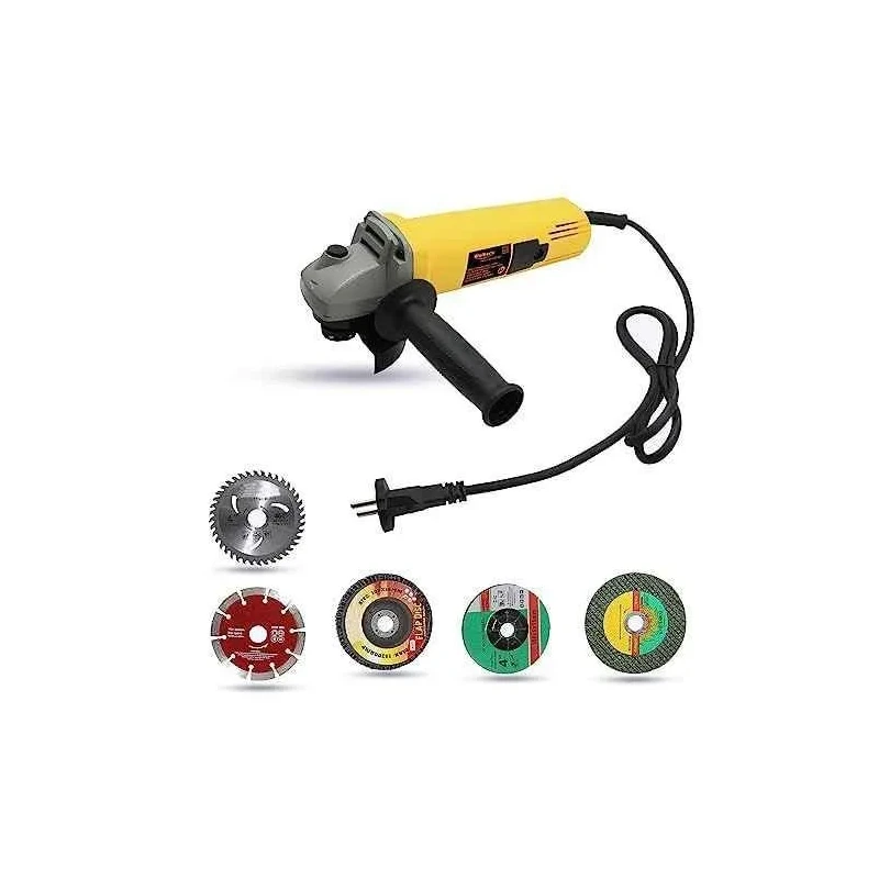 Walkers 800W 4 inch Angle Grinder WKCB405 with 5 Pcs Wheel image-4