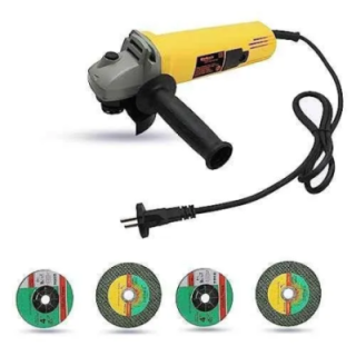 Walkers 800W 4 inch Angle Grinder WKCB407 with 2 Pcs Metal Wheel 2 Pcs Grinding Wheel image-1