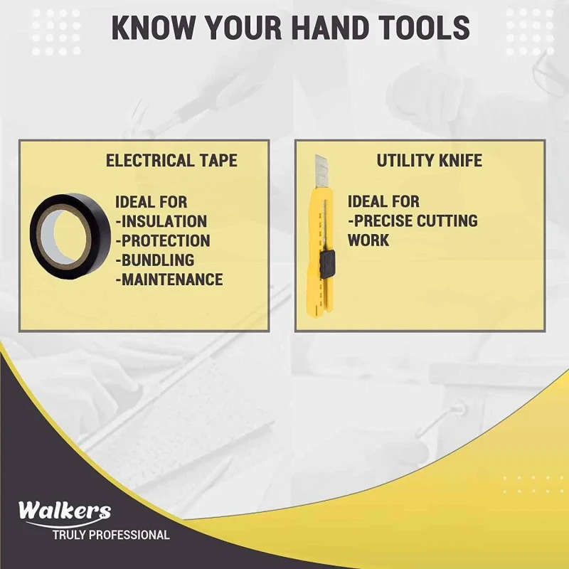 Walkers 10 Pcs DIY Hand Tools Kit WKCB094 image-2