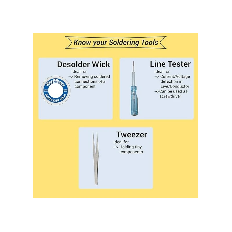 Walkers Basic 8 in 1 Mobile Soldering Iron Kit WK0009 image-3