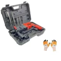 Walkers 1200W 26mm Hammer Impact Drill Kit WKCB124 with Gloves image-1