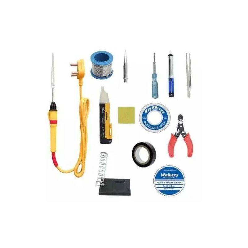 Walkers 13 Pcs Soldering Desoldering Equipment Tool Kit WKCB086 image-1