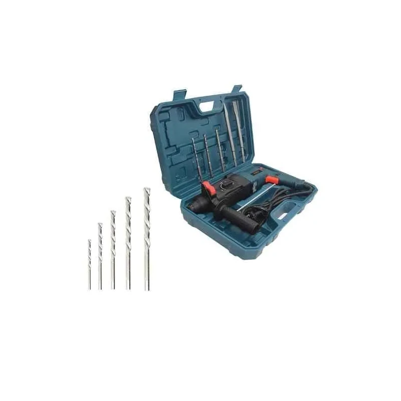 Walkers 1200W 26mm Hammer Impact Drill Kit WKCB121 with 5 Pcs Masonry Drill Bits image-3
