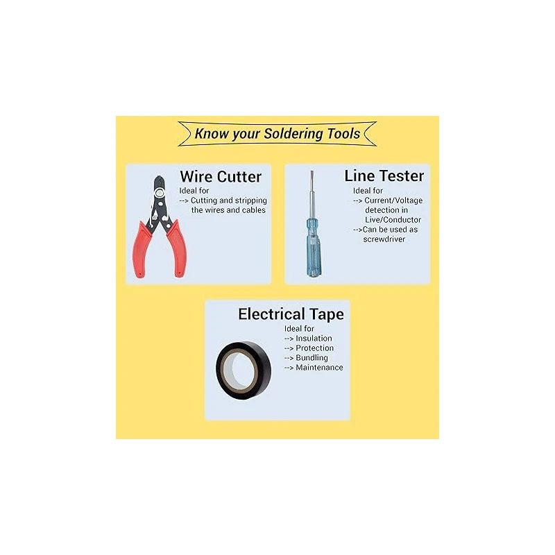 Walkers Beginners 10 in 1 Mobile Soldering and Desoldering Kit WK0028 image-3