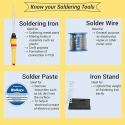 Walkers Beginners 13 in 1 Mobile Soldering Iron Kit WK0027 image-2