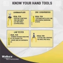 Walkers 8 Pcs DIY Hand Tools Kit WKCB097 image-4
