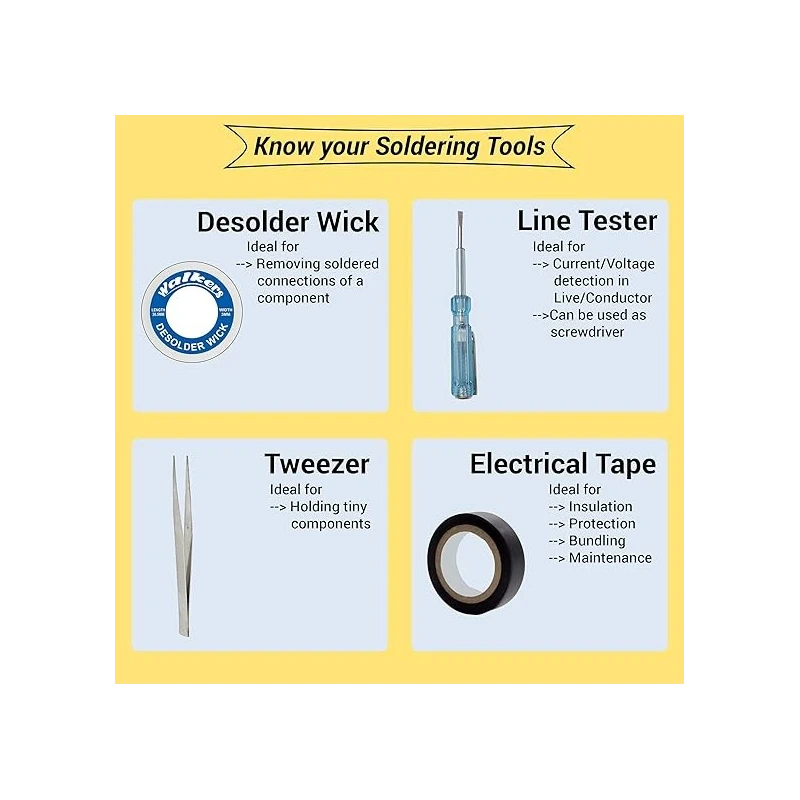 Walkers 12-in-1 Mobile Soldering and Desoldering Equipment Kit WK0015 image-3
