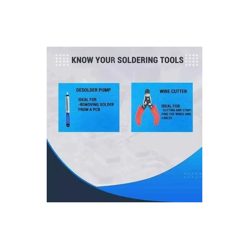 Walkers 15 Pcs Soldering Iron Kit with Glue Gun WKCB102 image-3