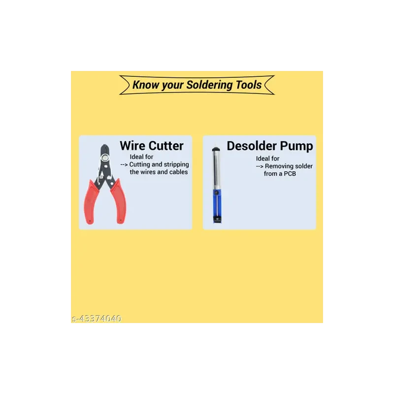 Walkers 11-in-1 Mobile Soldering and Desoldering Equipment Kit WK0014 image-4