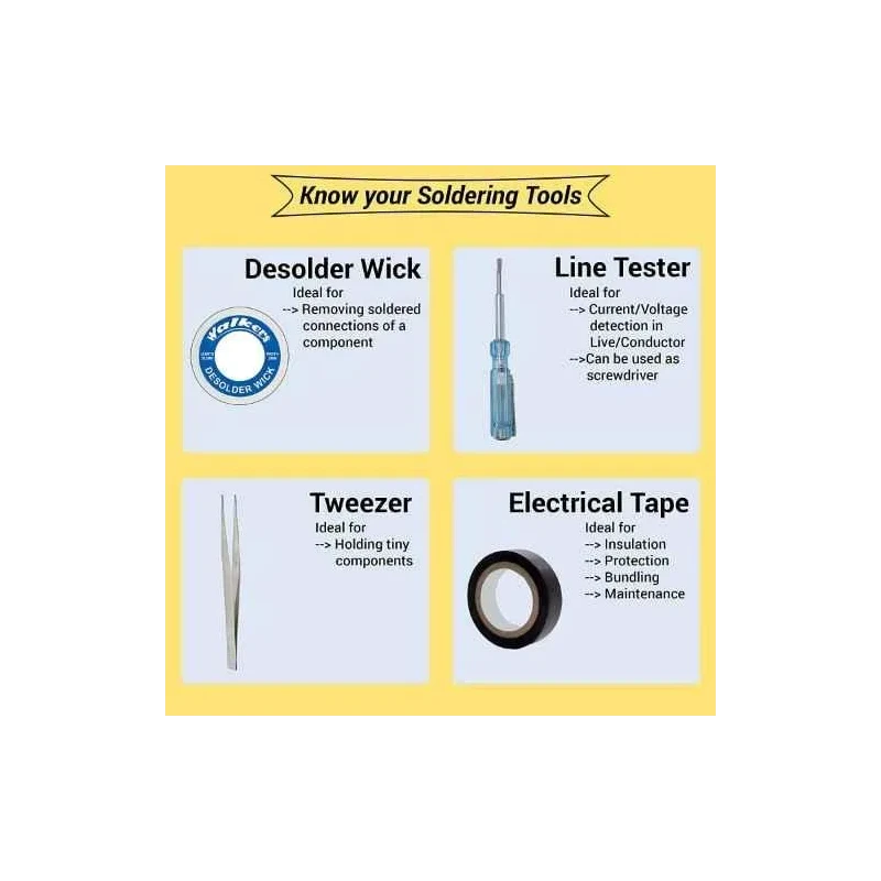 Walkers 13 in 1 Glue Gun Kit with Soldering Iron WK0051 image-3