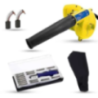 Walkers 800W Plastic Yellow Electric Air Blower WKCB236 with Carbon Brushes 16 in 1 Screwdriver