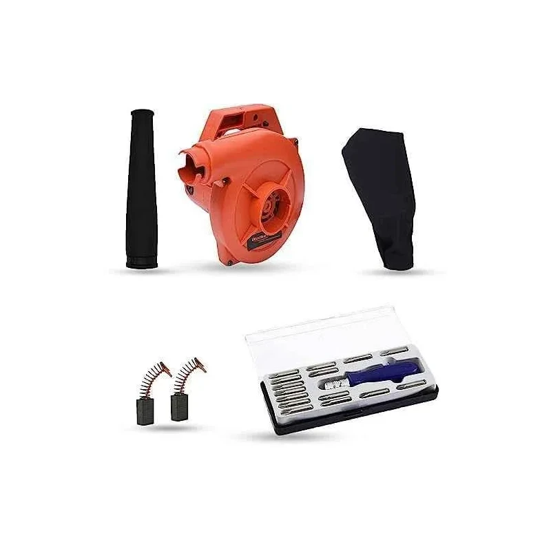 Walkers 800W Plastic Red Electric Air Blower WKCB256 with Carbon Brushes 16 in 1 Screwdriver image-2