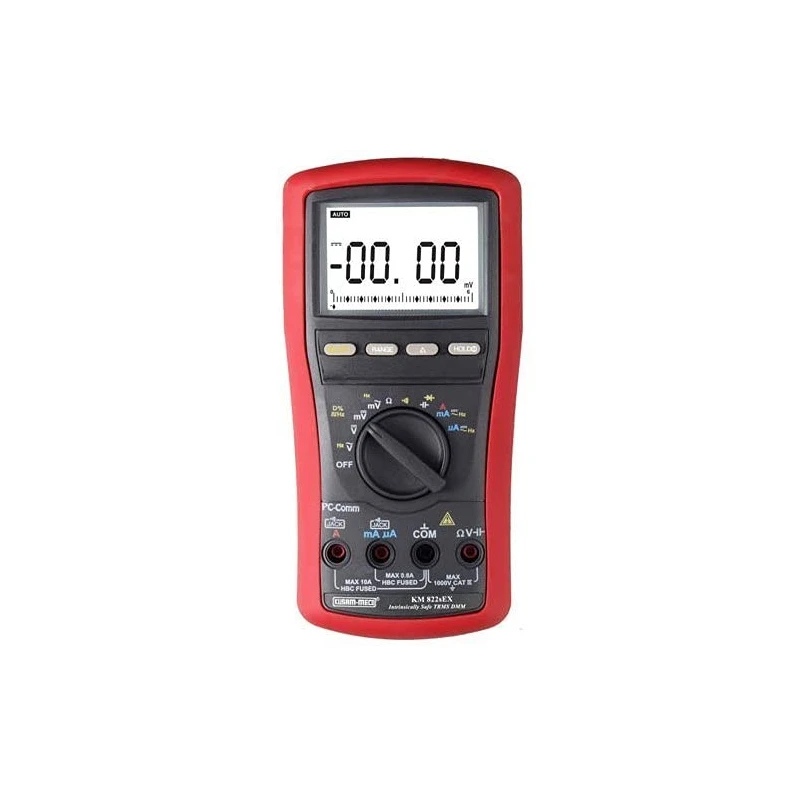kusam meco intrinsically safe true rms digital multimeter km822ex image1