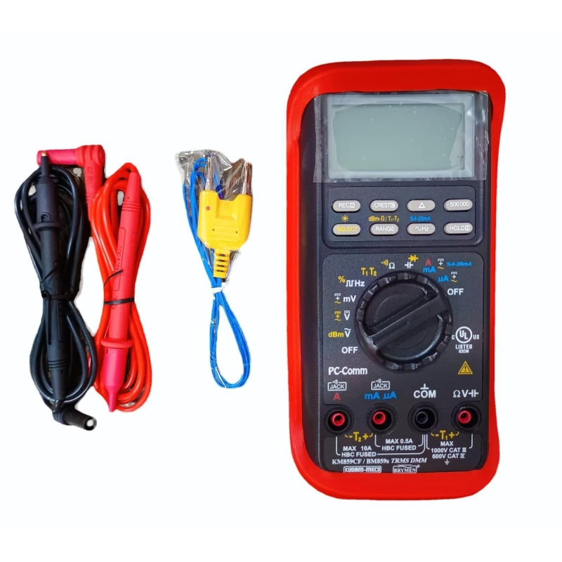 kusam meco cf high safety ul approved digital multimeters km859 image1