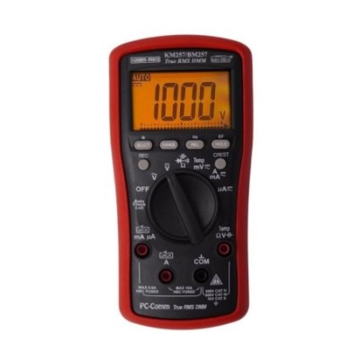 kusam meco 3/5/6 digit 6000 voltage tester counts digital multimeter km257 image1