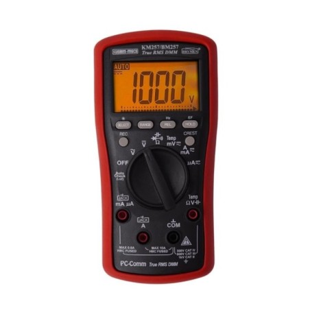 kusam meco 3/5/6 digit 6000 voltage tester counts digital multimeter km257 image1