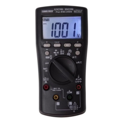 kusam meco digital multimeter (black 6000 counts) km239r image1