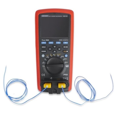 kusam meco 4/5/6 digit 60000 counts autoranging true rms digital multimeter km891 image1