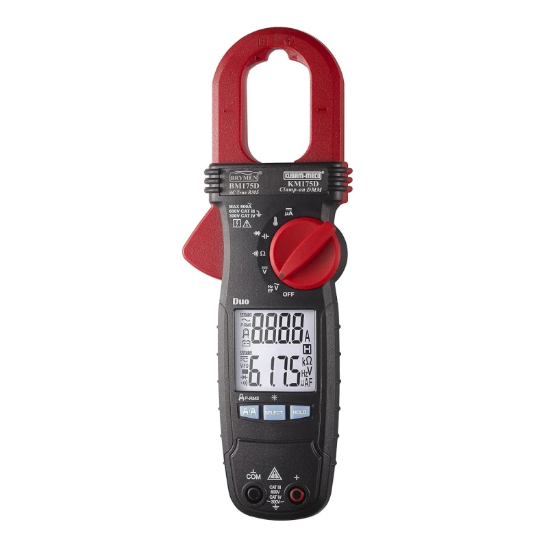 kusam meco ac true rms digital clampmeter km175d image1