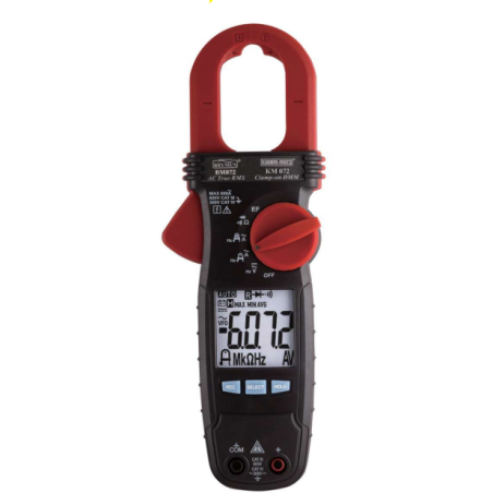 kusam meco 600a ac true rms digital clampmeter km72 image1