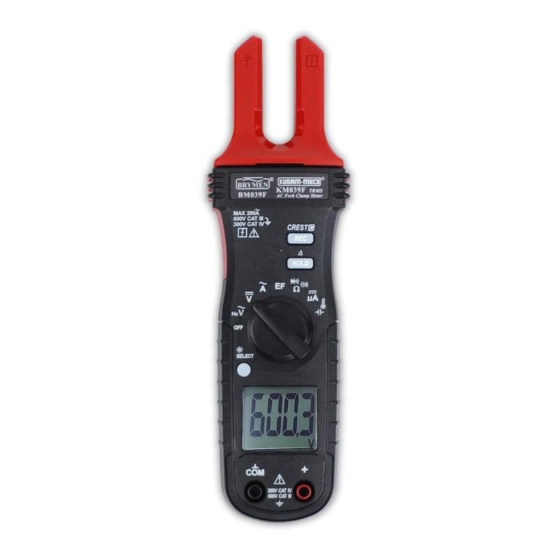 kusam meco trms digital fork clampmeter km039f image1