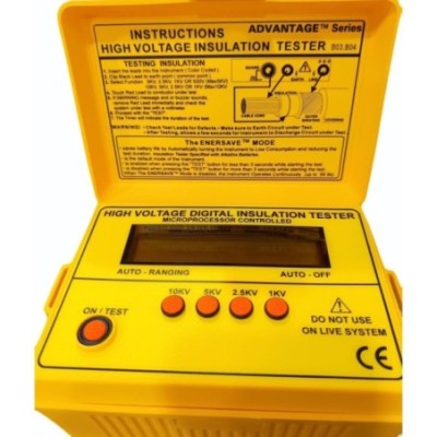 kusam meco automatic high voltage 10kv digital insulation resistance tester km2804 image1