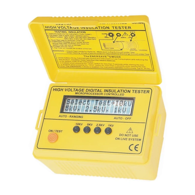 kusam meco 5kv high voltage digital insulation resistance tester km2803 image1
