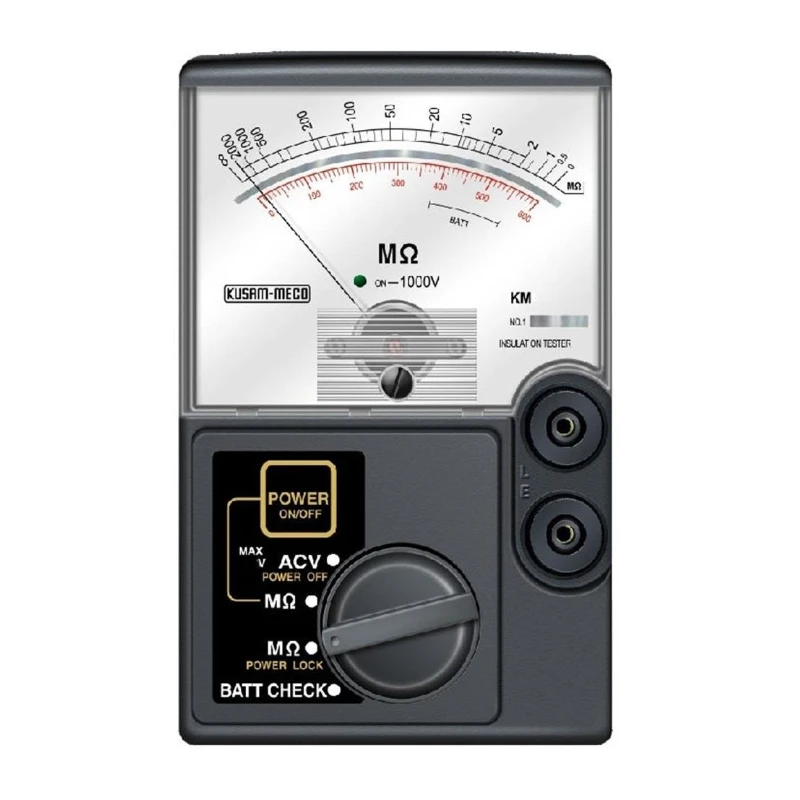 kusam meco analog insulation resistance tester km3 image1