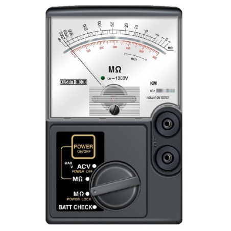 kusam meco analog insulation resistance tester km3 image1