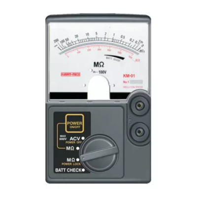 kusam meco analog insulation resistance tester km1 image1